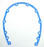 WSM Timing Cover Gasket - Most V6/V8 GM - 262/305/350 CI. -  586-871A