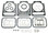Sierra GASKET SET, HEAD VOLVO PENTA, 18-4341, 876380