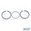 WSM Piston Rings Kawasaki / Suz 50 96-06 .5mm Over - 51-245-05, 12140-40B30-050