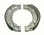 Yamaha 80-350 / 490 / 600 Front & Rear Brake Shoes 09-2117E, 183-W2536-00-00 