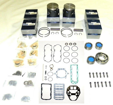 WSM MERCURY / MARINER REBUILD KIT 150 HP 2.5L CARB '92-98 .010, 3.510" 100-21-41