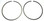 WSM Johnson / Evinrude 130-250 Hp Piston Ring Set 200-125 43625 0436254