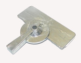 TECNOSEAL LOWER UNIT TRIM ANODE YAMAHA 9.9 - 15 HP- 450-01137, 6G8-45251-00-00