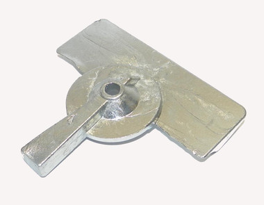 TECNOSEAL LOWER UNIT TRIM ANODE YAMAHA 9.9 - 15 HP- 450-01137, 6G8-45251-00-00