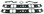 Sierra GASKET SET, INTAKE MANIFOLD MERCRUISER OMC V8, 18-0868, 27-17145, 385426