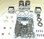 WSM Yamaha 115 / 130 Hp Rebuild Kit V4 6R5 Rod - .010 SIZE 3.554" - 100-275-11P