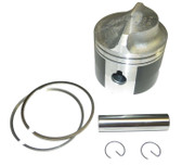 PISTON KIT JOHNSON EVINRUDE V4 - V6 CROSS FLOW 74-97 .040 OVER 3.54" 100-110-07k