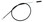 WSM 250 Quadracer 1985-1992 Clutch Cable 61-340, 58200-19A02