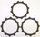 WSM FRICTION PLATES 125 / 185 ALT / LT '83-'87,  09-251