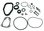 WSM Lower Unit Seal Kit Johnson / Evinrude 40 - 70 Hp - 18-8383