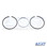 WSM Piston Rings Kawasaki / Suz 80 KFX / LT 87-06 .5mm 51-249-05, 12140-40B30-05