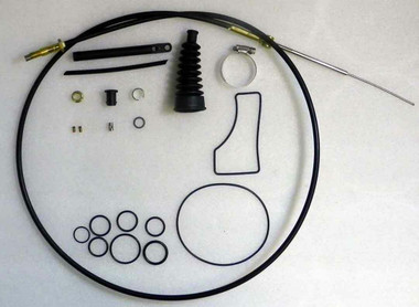 WSM MERCRUISER BRAVO SHIFT CABLE KIT W/ENDS BELLOWS & O RINGS 902-210, 815471T1