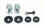 WSM Wheel Cylinder Kit, Drum Brake Honda 350 - 650 TRX 98-07 - 06-505