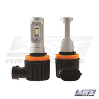 WSM L.E.D POWER BULBS: H11 / H9 / H8 / H16 - LED PAIR - 020-111-H11