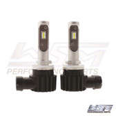 WSM L.E.D POWER BULBS: H27 / 881 - LED PAIR - 020-111-H27