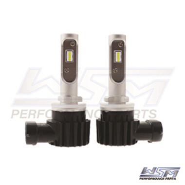 WSM L.E.D POWER BULBS: H27 / 881 - LED PAIR - 020-111-H27