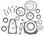 WSM Lower Unit Seal Kit OMC 400 Stringer 4 Cylinder - 18-2664, 982947