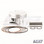 WSM Piston Kit Yamaha 400 Grizzly / Kodiak 00-08 .5mm Over - 50-543-05, 5GH-1163