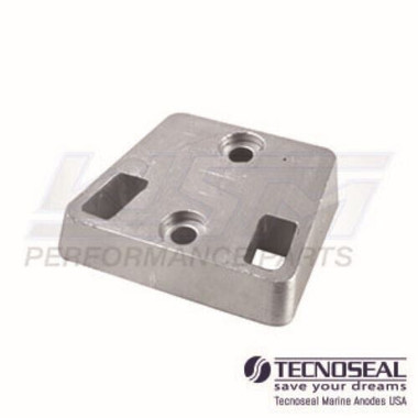 TECNOSEAL GIMBAL PLATE ANODE OMC COBRA 130 - 385 HP, 450-00916,  0984547, 398873