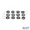 WSM VALVE STEM O-RING KIT MERCRUISER / OMC 12 PACK - 584-110-12K, 3853132, 38549