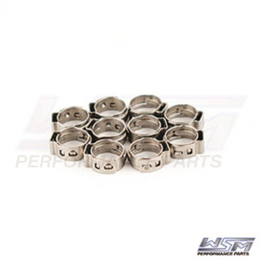 WSM OETIKER CLAMP 013.7MM - 016.2MM 10 PACK - NOTE: 0.539-0.638" - 13-162-42