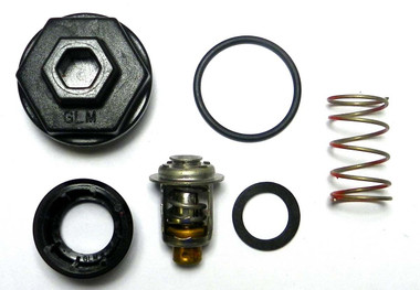 WSM Thermostat Kit 90 Degree V6 Off Shore W/ Sleeve - 780-160