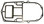 Johnson / Evinrude 120-140 HP V4 Looper Base Gasket '85-'01,  510-08, 328590,
