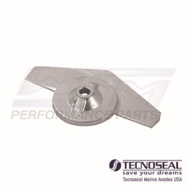 TECNOSEAL GEAR CASE ANODE: YAMAHA 9.9 - 15 HP 450-01116, 6E8-45251-00-00