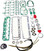 Mercury 90-150 Hp Crossflow Power Head Rebuild Kit STD SIZE 2.875" 100-15-30