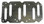 WSM Mercury 105-210 HP Reed Block Gasket '90-'06, 516-27, 18-0644, 27-146972