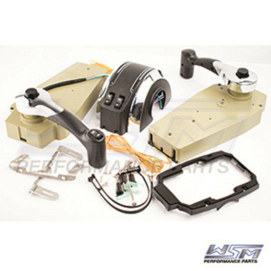 WSM CONTROL BOX ASSEMBLY: MERCURY DUAL BINNACLE W/TRIM 905-060, 883711A02, 8M004