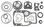 WSM Sierra Upper Unit Seal Kit OMC - 18-2673, 984459, 986364, 987603