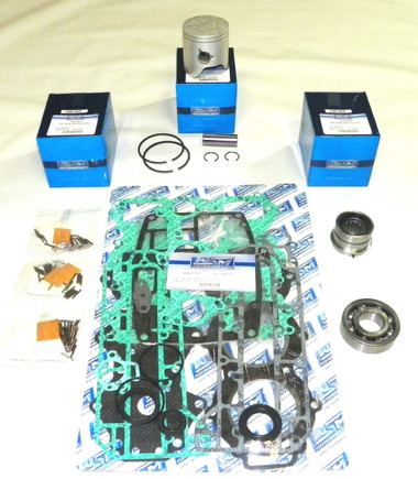 WSM Yamaha 60 / 70 Hp 3 Cyl. Power Head Rebuild Kit 100-255-13  .030 SIZE 2.864"