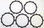 WSM Kawasaki 300 Friction Plates 09-156