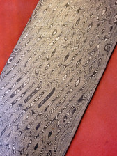 Alabama Damascus - Rattler Pattern Billet ADS9988-RAT -  0.140" thick