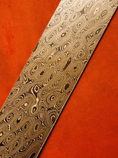 Alabama Damascus - Rattler Pattern Billet ADS9987-RAT -  0.140" thick