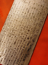 Alabama Damascus - Gator Skin Billet ADS9995-GAT - 0.125"