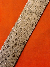 Alabama Damascus - Rattler Pattern Billet ADS9985-RAT -  0.125" thick