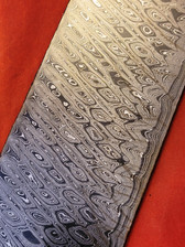 Alabama Damascus - Rattler Pattern Billet ADS9984-RAT -  0.185" thick