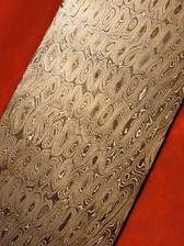 Alabama Damascus - Rattler Pattern Billet ADS9983-RAT -  0.120" thick