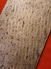 Alabama Damascus - Rattler Pattern Billet ADS9982-RAT -  0.140" thick