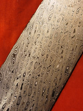 Alabama Damascus - Rattler Pattern Billet ADS9981-RAT -  0.150" thick