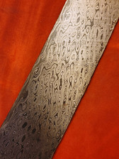 Alabama Damascus - Rattler Pattern Billet ADS9977-RAT -  0.160" thick