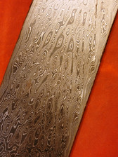 Alabama Damascus - Rattler Pattern Billet ADS9974-RAT -  0.170" thick