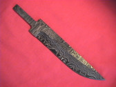 Alabama Damascus Knife Blank / ADS0033-DKB