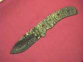 Alabama Damascus Knife Blank / ADS0016-DKB