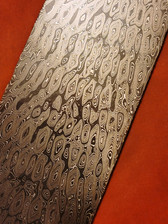 Alabama Damascus - Rattler Pattern Billet ADS9992-RAT - 0.130"
