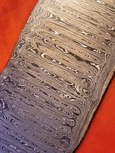 Alabama Damascus - Alabama Redneck Skin Billet ADS9986-ARS - 0.145"