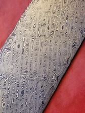 Alabama Damascus - Rattler Pattern Billet - ADS9998-RAT - 0.150"