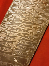 Alabama Damascus - Rattler Pattern Billet - ADS9997-RAT - 0.160"
